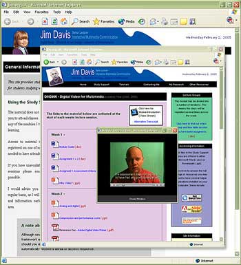 Jim.org.uk Screen shot
